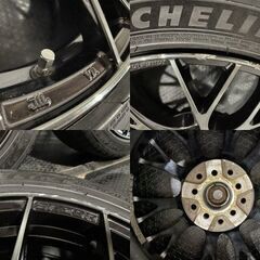 【MICHELIN PILOT SPORT4 215/45ZR17】夏タイヤ【WedsSport SA-20R 17インチ 7.5J5HPCD100+48】21年製 プリウス 86 レガシィ等　(MTG545)クレジットカード QRコード決済可能