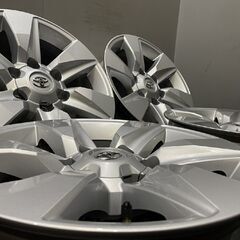 新車外し TOYOTA トヨタ 150系ランクルプラド 後期 純正ホイール 17