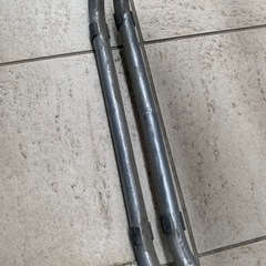 家具 パイプ椅子　二脚の画像