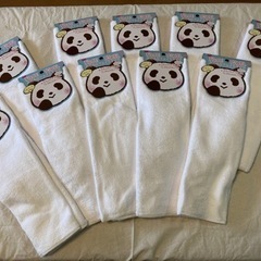 ふわふわフェイスタオル ダイソー タオル 10枚セットの画像