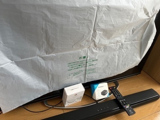 SHARP LC-45W5  Chromecast サウンドバースピーカーほか合計4点