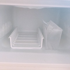 使用期間一年未満】アイリスオオヤマ冷蔵庫IRSD-9BWホワイト