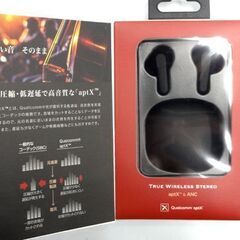 新品・未使用品 グリーンハウス 完全ワイヤレス イヤホン GH-TWSX-BK Bluetooth5.2 aptX対応 ヘッドセット イヤフォン 札幌市 中央区 南12条の画像