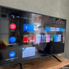 ☑︎ご成約済み🤝 2023年製👏🏻 SHARP android TV 42型⭕️ 設置まで🚚 の画像