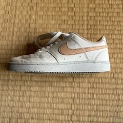 W COURT VISION LO NN/コートビジョン/23.5センチホワイト/キャンバス/DH3158-103の画像