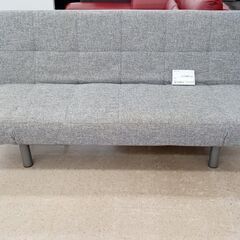 ★ジモティ割あり★  ソファーベッド グレー H×D×W クリーニング済み TJ5416の画像