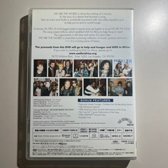 WeAreTheWorld DVD 超美品 の画像