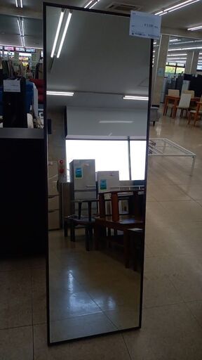 ★ジモティ割あり★ 株式会社塩見光明堂 姿見 ブラウン H×D×W クリーニング済み TJ5420