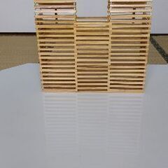 美品　竹かごバッグの画像