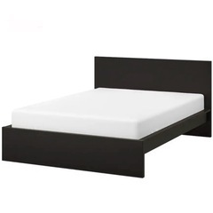【早い物勝ち！】 IKEA クイーンベッドフレーム  MALM ...