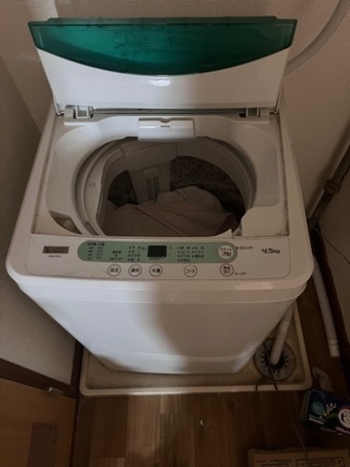 単身用洗濯機（4.5kg）ヤマダセレクト