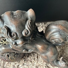 ☆ 玉獅子　置物　縁起物小物 置物、オブジェの画像