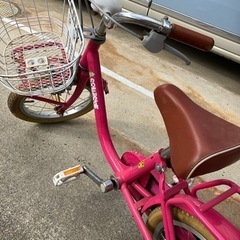 自転車 折りたたみ自転車　お話し中の画像