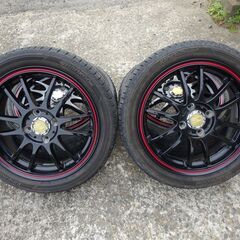 FUTEX　ホイール１５×５J 　タイヤ１６５／５０R１５　ラパン等に！の画像