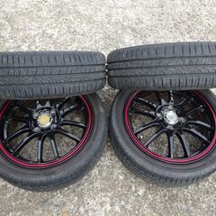 FUTEX　ホイール１５×５J 　タイヤ１６５／５０R１５　ラパン等に！の画像
