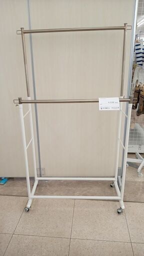 ★ジモティ割あり★  ハンガーラック 白 H×D×W クリーニング済み TJ5430