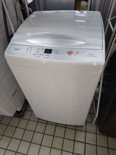 AQUA 洗濯機 7.0k AQW-H74 2023 N24-622 高く買取るゾウ八幡西店