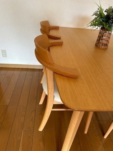 受け渡し完了　大塚家具　ダイニングセット　現金決済