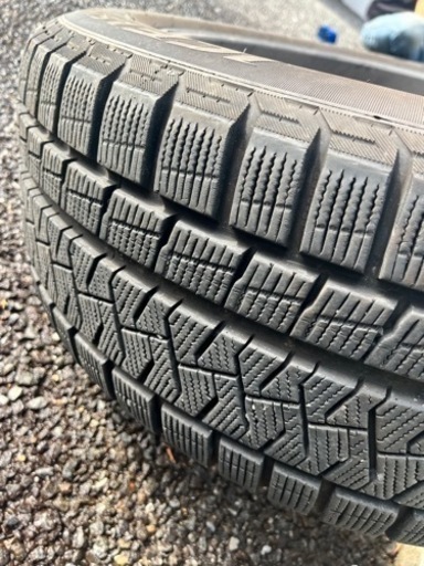 　【バリ溝】スパルコ　17インチ　スタッドレスタイヤ付き