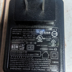 🔌ACアダプター🔌ADS-25E-12❎️ジャンク❎️◆12V1.5A◆の画像