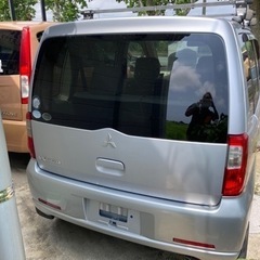 ご成約！三菱 EKワゴン ルーフキャリー付き　走行52000km 車検2年付き 29万円の画像
