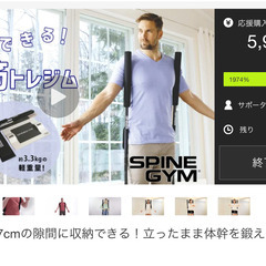 【収納しやすい】腹筋背筋を鍛えて背筋を伸ばす、自宅筋トレジム
