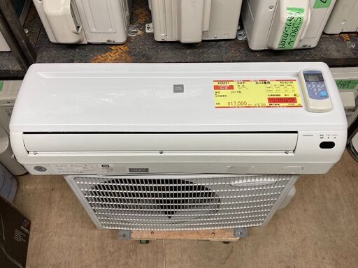 K05251　中古エアコン コロナ 2017年製 主に6畳用 冷房能力 2.2KW