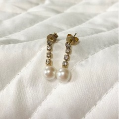 ピアス　アクセサリー　パール　