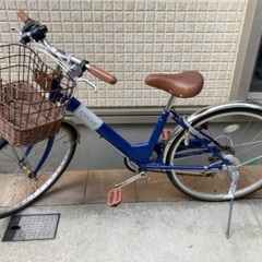 24インチ　6段ギア付き自転車