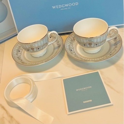  ウェッジウッド カップ&ソーサー アレクサンドラ