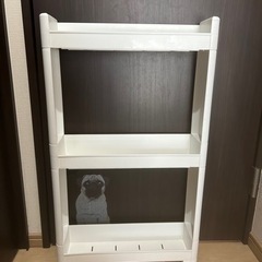 GWの間だけ！ワンコイン！スリムラック　ホワイト