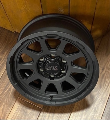 17インチ ★新品ホイール★４本★マットブラック★プラド★FJ★ハイラックス★サーフ