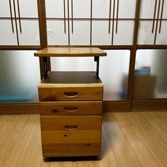 キャスター付き引き出し
家具 収納家具 キャビネットの画像