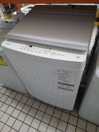 東芝 洗濯機 10.0k AW-10M7 2021 N24-550 高く買取るゾウ八幡西店