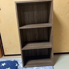 値下げ不可 棚 木製　ブラウン カラーボックス
