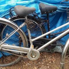 自転車中古、2台、まとめて。