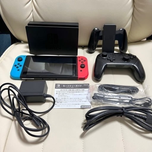 Nintendo Switch 本体  純正プロコン セット