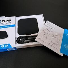 SINGLE CHARGER　 ZENS　ワイヤレス充電器の画像