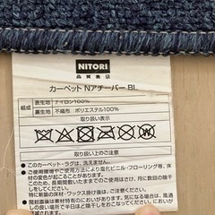 【無料】8/6、7引渡し 電気カーペット　National製の画像