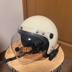 【決まりました】
バイクヘルメット（インカム付き）