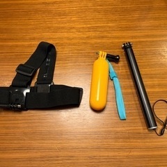 GoPro ヘッドマウント　フロートグリップ　自撮り棒　セット