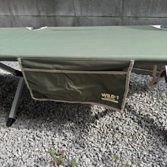 アウトドア コット ベットWILD - 1 ALUMINUM GI BED オリーブ キャンプ BBQの画像
