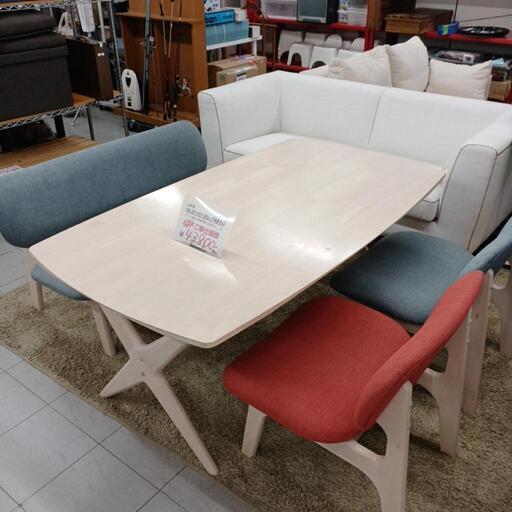 リラックスワイドシリーズ　ダイニングテーブルとチェア　4点セット 旧モデル】リビングダイニングテーブル4点セット(LDリラックスワイド