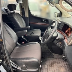 交換可能！11.5万キロ！4WD！エルグランド ハイウェイスター テイン車高調ローダウンカスタム多数！の画像