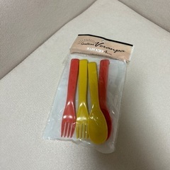 スプーン　フォーク　2セット　しっかりしてます おもちゃ おもち...