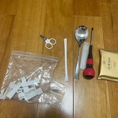 フック スプーン 爪磨き器 SIM取り出しピン 砂糖 顔用ティッ...