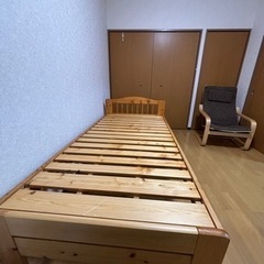 家具 ベッド シングルベッド