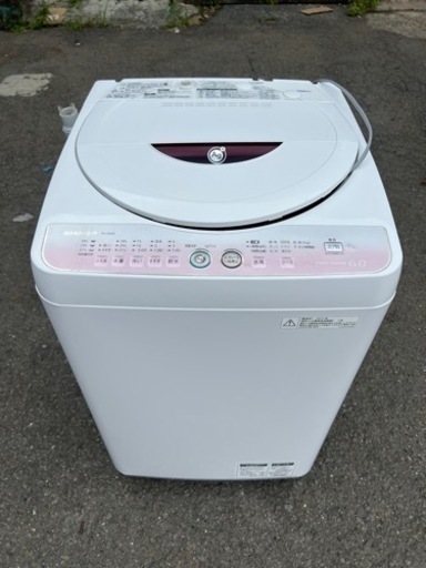 シャープ洗濯機✅設置込み㊗️保証あり配達可能
