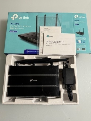 Wi-Fi 無線ルーター tp-link AC1200 Archer C55   無線LAN中継機 RE305 セット