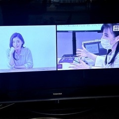東芝液晶テレビ  46ZX8000  2画面可能   直接取引限定　訳あり値引き交渉可の画像